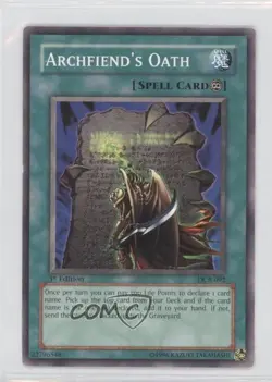 Archfiend's Oath 1st Ed. YuGiOh Dark Crisis #DCR-092 2003 3y7 - Image 1