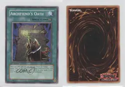 Archfiend's Oath 1st Ed. YuGiOh Dark Crisis #DCR-092 2003 3y7 - Image 3