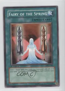 Fairy of the Spring 1st Ed. YuGiOh Dark Crisis #DCR-040 2003 3y7 - Image 1