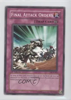 Final Attack Orders 1st Ed. YuGiOh Dark Crisis #DCR-045 2003 3y7 - Image 1