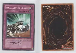 Final Attack Orders 1st Ed. YuGiOh Dark Crisis #DCR-045 2003 3y7 - Image 3