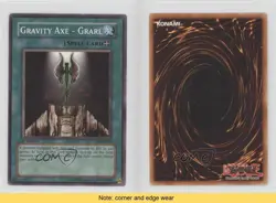 Gravity Axe - Grarl 1st Ed. YuGiOh Dark Crisis #DCR-034 2003 READ 06ak - Image 3