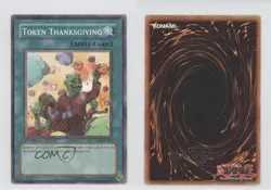 Token Thanksgiving 1st Ed. YuGiOh Dark Crisis #DCR-041 2003 3y7 - Image 3