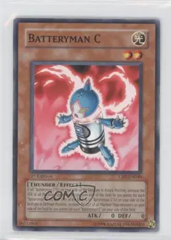 Batteryman C 1st Ed. YuGiOh ybernetic Revolution #CRV-EN030 2005 3y7 - Image 1