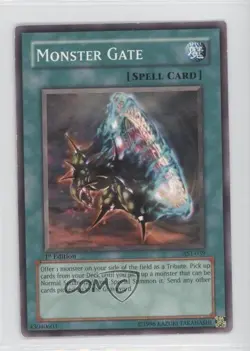 Monster Gate 1st Ed. YuGiOh Ancient Sanctuary #AST-039 2004 3y7 - Image 1