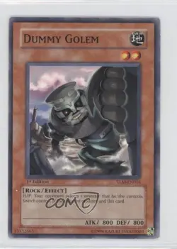 Dummy Golem 1st Ed. YuGiOh The Lost Millenium #TLM-EN016 2005 3y7 - Image 1