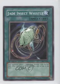 Jade Insect Whistle 1st Ed. YuGiOh Invasion of Chaos #IOC-100 2004 3y7 - Image 1