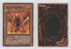 Molten Zombie 1st Ed. YuGiOh Invasion of Chaos #IOC-064 2004 0l37 - Image 3
