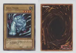 Soul Tiger 1st Ed. YuGiOh Invasion of Chaos #IOC-003 2004 0po4 - Image 3