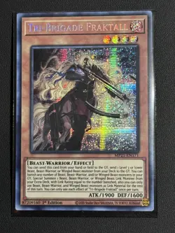 Yugioh Tri-Brigade Fraktall - MP21-EN171 - Prismatic Secret Rare - 1st Ed NM - Image 1