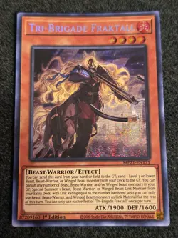 Yugioh Tri-Brigade Fraktall - MP21-EN171 - Prismatic Secret Rare - 1st Ed NM - Image 1