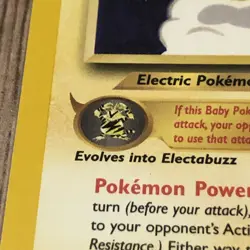 Pokemon Card - Elekid 22/111 Non Holo Rare Neo Genesis WOTC LP/NM - Image 2