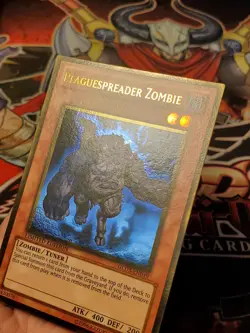 Yugioh Plaguespreader Zombie GLD3-EN019 Gold Rare Limited Edition NM - Image 4