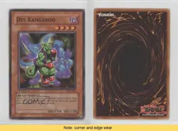 Des Kangaroo 1st Ed. YuGiOh Invasion of Chaos #IOC-005 2004 READ 04ve - Image 3