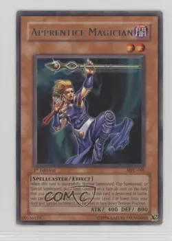 Apprentice Magician 1st Ed. YuGiOh 's Force #MFC-066 2003 16f0 - Image 1