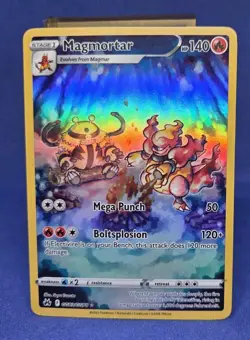 PokÃ©mon TCG Magmortar Crown Zenith Galarian Gallery Holo Rare Card GG03/GG70 - Image 1