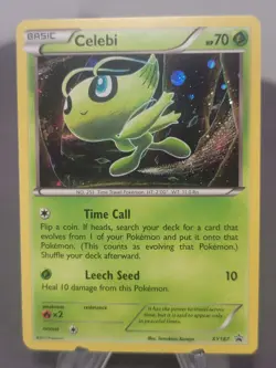 Celebi XY187 LP - XY Promo Pokemon Card  - Image 1