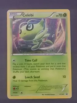 Celebi XY187 LP - XY Promo Pokemon Card  - Image 3