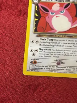 Dark Wigglytuff 40/105 Neo Destiny Regular Vintage Pokemon Card Lp Wotc - Image 4