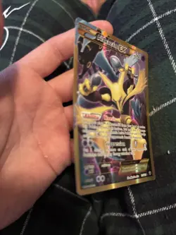 Alakazam EX Fates Collide 125/124 Full Art Holo Secret Rare Pokémon TCG Card - Image 3