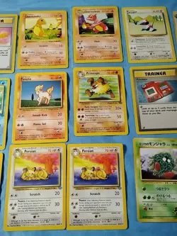 Pokemon TCG Shadowless Japanese Holo First Edition 20 Card Lot - Image 2