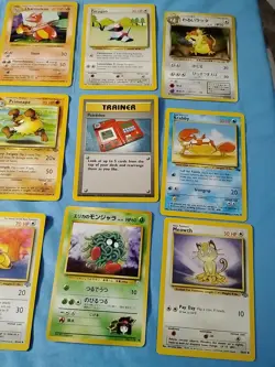 Pokemon TCG Shadowless Japanese Holo First Edition 20 Card Lot - Image 20