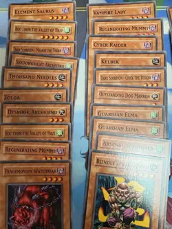 HUGE Lot of 60, Yu-Gi-Oh Monster Effect Cards, TCG 1996 Yugioh Konami ALL 1st Ed - Image 2