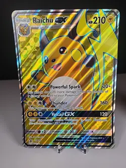 Raichu GX SM90 Jumbo Cards Holo - Image 5