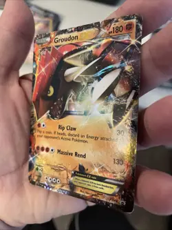 Groudon EX XY42 XY Black Star Promo Holo Card Is LP- See Pics FREE SHIPPING! - Image 2