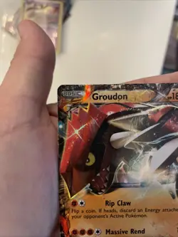 Groudon EX XY42 XY Black Star Promo Holo Card Is LP- See Pics FREE SHIPPING! - Image 4