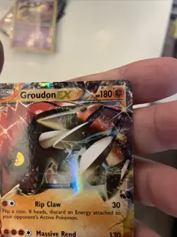 Groudon EX XY42 XY Black Star Promo Holo Card Is LP- See Pics FREE SHIPPING! - Image 5