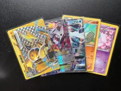 Pokemon Lot – 5 Ultra Rare & Classic Cards – BREAK, EX, GX – 2010s – Played - Image 1