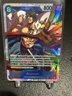 Aramaki SR Alt Art #OP06-043 One Piece Card Game: Wings of the Captain - Image 1