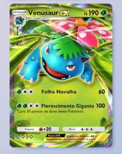 Card Pokemon TCG Pocket - Venusaur EX (𖢻𖢻𖢻𖢻) - Image 1