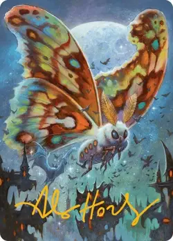 1 x Luminous Broodmoth (48/54) Art Card - Gold-Stamped Signature - Art Series: B - Image 1