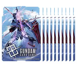 Gundam Card Game TCG Resource Card Sleeves Pack (10 Sleeves) - Image 1