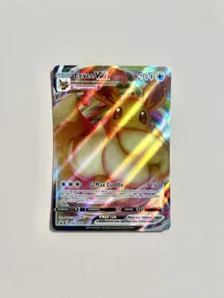 Eevee VMAX SWSH087 - Black Star Promo - Ultra Rare Holo Pokemon Card Near Mint - Image 3