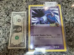 2005 E3 Shadow Lugia Nintendo JUMBO 5.75x8 Gale Darkness Pokemon Promo Card RARE - Image 2