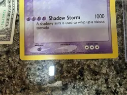 2005 E3 Shadow Lugia Nintendo JUMBO 5.75x8 Gale Darkness Pokemon Promo Card RARE - Image 7