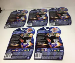 Bakugan Battle Brawlers Card Booster Packs Spin Master 2008 Unopened Set Of 5 - Image 2