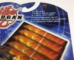 Bakugan Battle Brawlers Card Booster Packs Spin Master 2008 Unopened Set Of 5 - Image 4