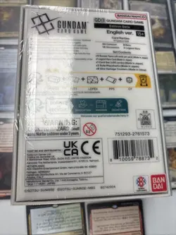 NEW SEALED box edition Beta Gundam Card Game ENGLISH version tcg Ships Canada - Image 2