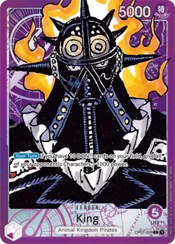 King (091) (Parallel) OP01-091 English L Romance Dawn One Piece Card Game - Image 2