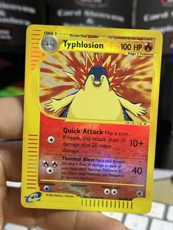 Typhlosion 64/165 Expedition 2002 Reverse Holo Rare Pokémon Card TCG - Image 14