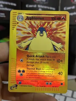 Typhlosion 64/165 Expedition 2002 Reverse Holo Rare Pokémon Card TCG - Image 15