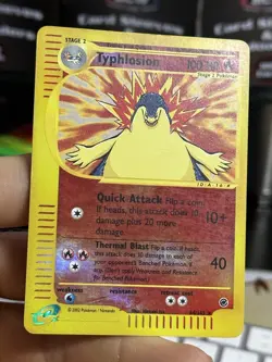 Typhlosion 64/165 Expedition 2002 Reverse Holo Rare Pokémon Card TCG - Image 6