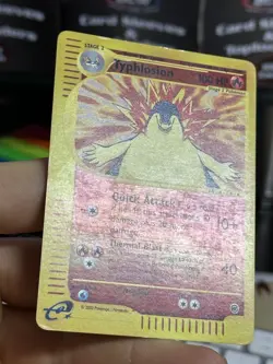 Typhlosion 64/165 Expedition 2002 Reverse Holo Rare Pokémon Card TCG - Image 7