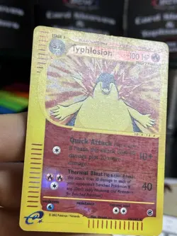 Typhlosion 64/165 Expedition 2002 Reverse Holo Rare Pokémon Card TCG - Image 8