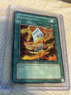 Salamandra (Dark Duel Stories) DDS-006 Yu-Gi-Oh! Video Game Promotional Cards... - Image 1