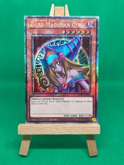 Yugioh Dark Magician Girl MP24-EN009 Quarter Century Rare 1st Edition - Image 1